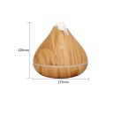 Aromaterapeuttinen diffuusori 350 ml LED-valolla 110×110×115 mm ultraäänikostutus kotikäyttöön 4