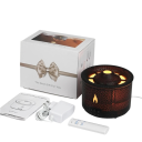 Aromaterapeuttinen diffuusori setti kaukosäätimellä 360 ml 13,8 × 10,8 cm LED-valaistus kotimaiseen kosteutukseen ja aromaterapiaan 2