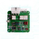 Arranque sem chave do automóvel com botão Para carros com rede a bordo de 12 V Botão iluminado a azul 2 chaves com chip Unidade de controlo e fiação 4