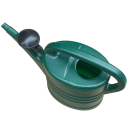 Arrosoir avec pomme de douche et long cou 5 l en plastique vert arrosoir de jardin pour un arrosage uniforme des plantes 2