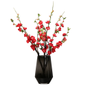 Artificial Cherry Blossom Branch Decorative on Stem 63 cm Fabric and Plastic for Arranging in a Vase and Interior Decoration 2