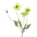 Artificial Decorative Flower on Stem 60 cm Fabric and Plastic Realistic Flowers for Arranging in a Vase and Interior Decoration 9