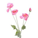 Artificial Decorative Flower on Stem 60 cm Fabric and Plastic Realistic Flowers for Arranging in a Vase and Interior Decoration 2