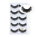 Artificial Eyelashes - 5 Pairs 8