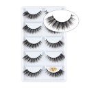 Artificial Eyelashes - 5 Pairs 9