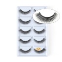 Artificial Eyelashes - 5 Pairs 12