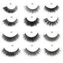 Artificial Eyelashes - 5 Pairs 14