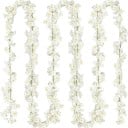 Artificial Hanging Garland of Cherry Blossom Dense Flowers 180 cm Silk Plastic for Weddings, Arches, Photo Walls and Interior Decoration 1