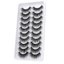 Artificial Mink Eyelashes 10 Pairs 3D 26