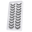 Artificial Mink Eyelashes 10 Pairs 3D 9