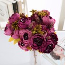 Artificial Mixed Peony Bouquet J3460 7