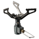 Arzător de gaz pliabil mini din titan, 123 x 75 mm, aragaz de călătorie ușor, aragaz durabil, aragaz portabil pentru drumeții în munți și păduri 2