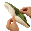 Asciugamano da appendere a forma di foglia assorbente rinforzato in tessuto asciugamano verde accessorio da cucina e bagno da appendere 4