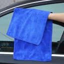 Asciugamano per lucidatura auto 30x30 cm Blu Microfibra Set 10 pz Detailing auto Panni per auto Panni per pulizia 2