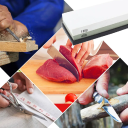 Ascuțitor de cuțite cu două fețe, granulație 600/1500, din corindon alb, cu suport antiderapant, pentru cuțite de bucătărie, unelte și accesorii pentru sculptat 2