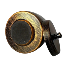 Ashtray with Lid 9×11×7.5 cm Iron Windproof Smokeless Odourless Ashtray Indoor and Outdoor Metal Ashtray Practical Tool 6