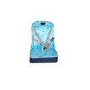 Asiento de seguridad de tela para silla para pequeños niños Asiento elevado con respaldo Correas con hebilla Sujeción con correas 2