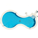 Aspirador de piscina robótico 200 m² Limpador automático sem fios para paredes e fundo 3,5 l filtro 250 μm bateria 7800 mAh até 2,5 h de funcionamento 3