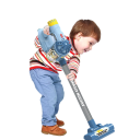 Aspirador elétrico infantil 2 em 1 com luz e som Conjunto de simulação de limpeza com acessórios Brinquedo educativo para meninas e meninos a partir dos 3 anos 2