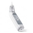 Aspirador nasal eléctrico para niños 3 niveles de succión 63 kPa Batería 700 mAh USB-C 3 boquillas Melodías y luz Blanca Para bebés y niños pequeños 4