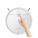Aspirador Robot ILIFE V2 120min autonomia <3kg Auto-carregável silencioso para limpeza de pisos duros e pelos de animais Design slim sem saco com caixa de pó 5