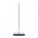 Aspirador sem fios de varrer e passar a esfregona 2 em 1 Varredor manual sem eletricidade Escovas rotativas e esfregona 33 x 16,3 cm Branco e azul 3
