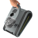 Aspiradora robótica para piscina 200 m² Limpiador automático inalámbrico de paredes y fondo 3,5 l filtro 250 μm batería 7800 mAh hasta 2,5 h 8