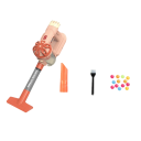 Aspirapolvere elettrico per bambini 2 in 1 con luce e suono Set simulativo per la pulizia con accessori Giocattolo educativo per ragazze e ragazzi dai 3 anni 9