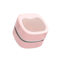 Aspirapolvere mini da tavolo senza fili per tastiere Pulitore elettrico ricaricabile con funzionamento silenzioso Rotazione a 360° 5V/1A 2,6 W Design portatile 4