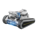 Aspirateur de piscine robotisé 200 m² Nettoyeur automatique sans fil pour les murs et le fond 3,5 l filtre 250 μm batterie 7800 mAh jusqu'à 2,5 h de fonctionnement 5