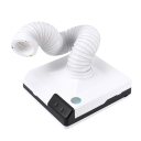 Aspirateur de poussière d'ongles 60W 19,5 x 21 x 6 cm avec tuyau flexible de 550 mm et 3 lumières LED Appareil d'aspiration professionnel pour manucure en ABS 1