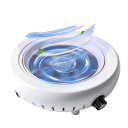 Aspirateur professionnel pour poussière d'ongles 4500 tr/min Aspirateur puissant et silencieux avec filtre lavable 18,5×18,5×6 cm Plastique et métal Différentes couleurs 6