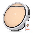 Aspirateur robot avec mop ILIFE V5s Ultra 2 en 1 Puissance d'aspiration 4000 Pa Réservoir 300 ml Navigation gyroscopique Doré Pour poils d'animaux 5