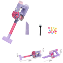 Aspirator electric pentru copii 2 în 1 cu lumină și sunet Set de simulare pentru curățenie cu accesorii Jucărie educativă pentru fete și băieți de la 3 ani 6