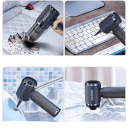 Aspirator fără fir CENRR pentru mașină 240x200x70 mm 90W 7,4V filtru HEPA baterie litiu-ion Aspirație umedă și uscată >6 duze putere mare 210000PA 6