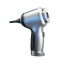 Aspirator manual fără fir 120W 15000Pa 2×2000mAh încărcare USB Silențios 52dB Curățător portabil pentru mașină și acasă cu 6 accesorii Argintiu 3