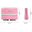 Aspirator mini desktop portabil pentru acasă, aspirator electric pentru studenți, pentru birou și tastatură, încărcare USB, design compact de 5V, pentru birou 5