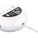 Aspirator nazal electric pentru copii și nou-născuți 9 trepte de aspirație Baterie 2500 mAh Muzică și lumină de noapte 3 duze Alb Pentru curățarea 4