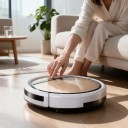 Aspirator robot cu mop ILIFE V5s Ultra 2 în 1 Putere de aspirare 4000 Pa Recipient 300 ml Navigație giroscopică Aurie Pentru părul de animale 2