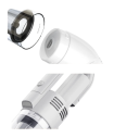 Aspirator wireless multifuncțional 19000Pa 60W 6V 6000mAh Aparat de curățare manual portabil cu filtru HEPA metalic recipient de 0,5l pentru mașină și acasă 7
