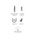 Aspirator wireless multifuncțional 19000Pa 60W 6V 6000mAh Aparat de curățare manual portabil cu filtru HEPA metalic recipient de 0,5l pentru mașină și acasă 9