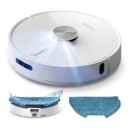 Aspiratore robot e mop 2 in 1 Redkey R10 Svuotamento automatico Aspirazione 4000 Pa Navigazione LiDAR 360° Bianco Per pavimenti tappeti e peli 3