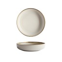 Assiette avec bord doré 6