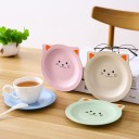 Assiette en plastique chat 3