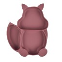 Assiette en silicone écureuil 20