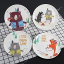 Assiette enfant animaux de la forêt 3