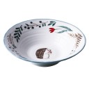 Assiette peinte avec des animaux 10