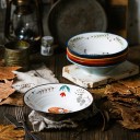 Assiette peinte avec des animaux 4