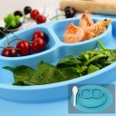 Assiette pour enfants en forme de smiley J2890 5