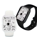 Astronaut Kinderuhr mit LED-Anzeige und Nachtbeleuchtung Elektronische Uhr mit Alarm und Datum Schwarzes oder weißes Design 1